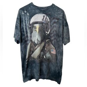 The Mountain Combat Stryker Eagle American Military Flag Patriotic Air Force